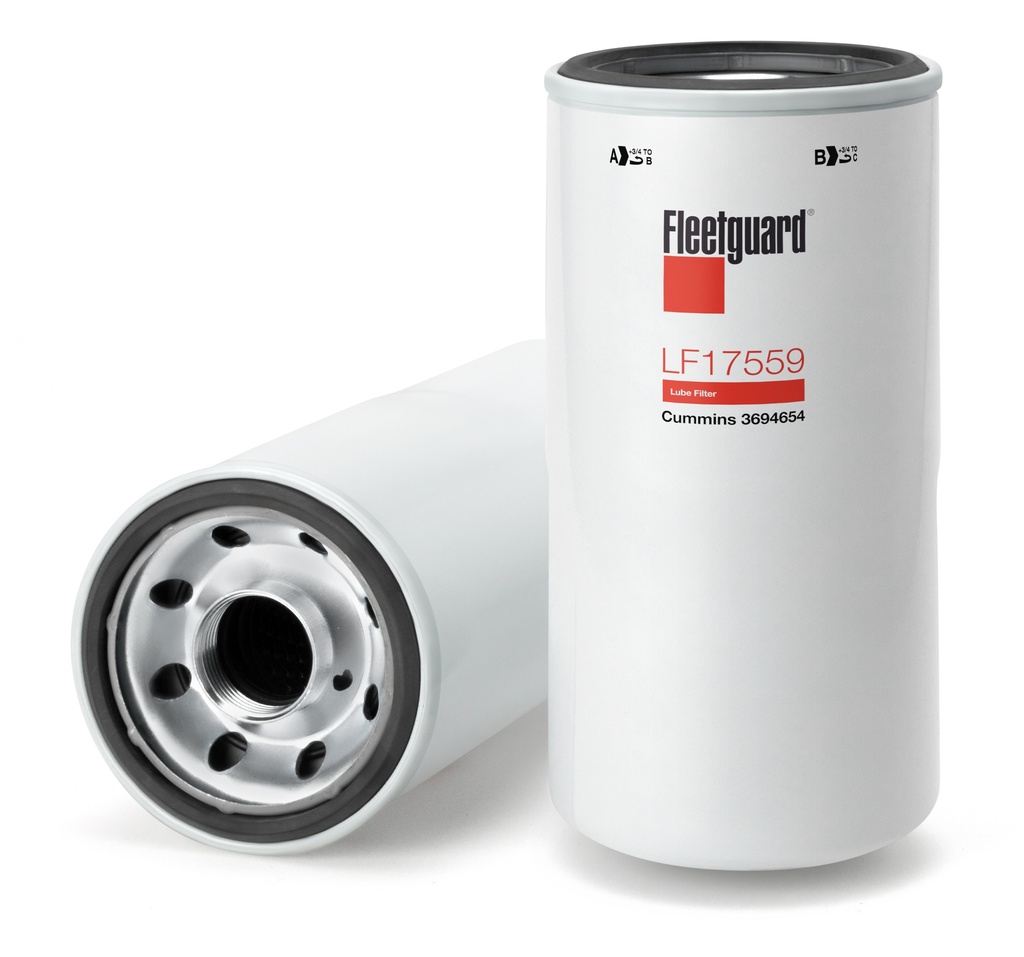OIL FILTER CELLULOSE SPINON - LF17559