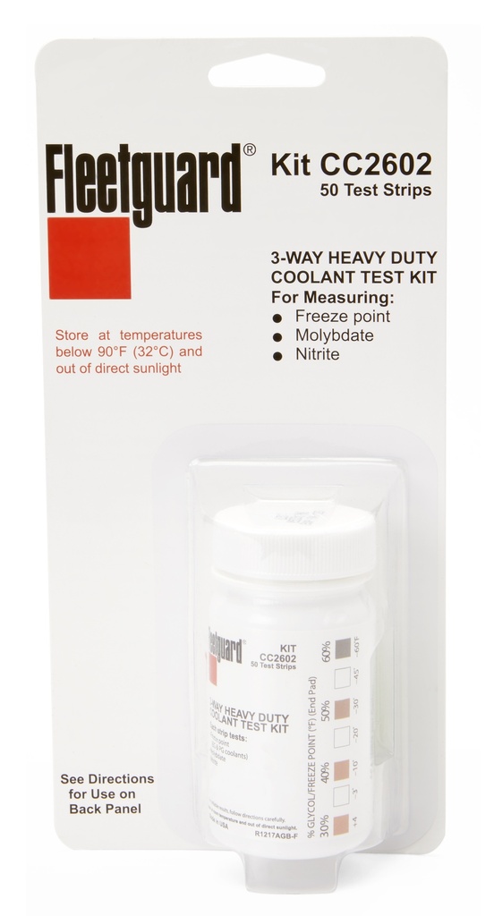 COOLANT TEST STRIPS - CC2602