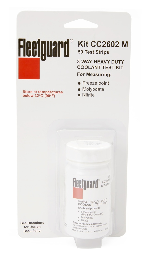 COOLANT TEST STRIPS - CC2602M
