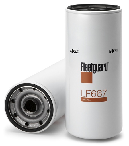 [LF667] OIL FILTER CELLULOSE SPINON - LF667